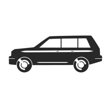 Car vector icon Stock Illustration
