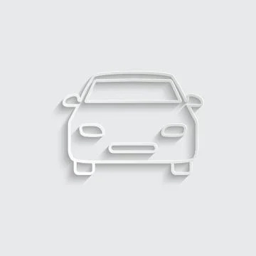 Car  - vector icon Stock Illustration