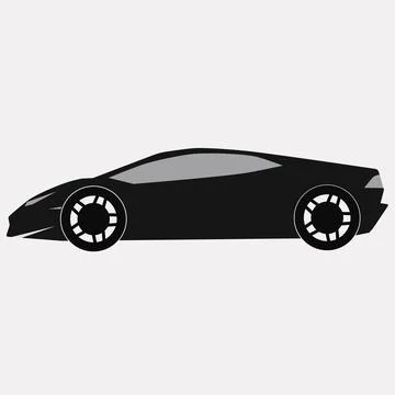 Car vector icon Illustration
