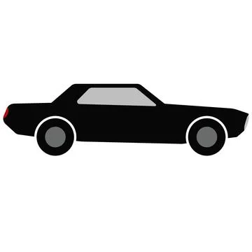 Car vector icon Illustration