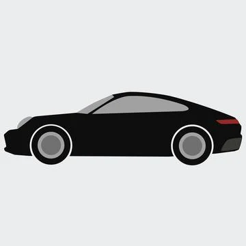 Car vector icon Illustration