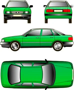 Car vector Stock Illustration