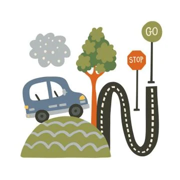 Car vector illustration Stock Illustration