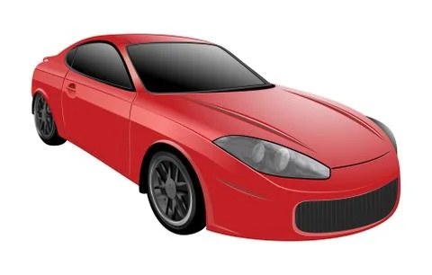Car vector template on white background Stock-Illustration