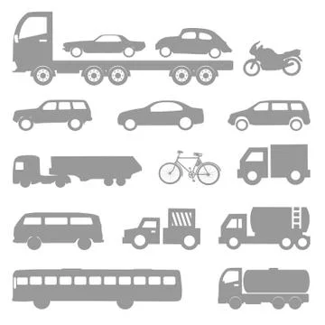 Car Vectors Set Stock-Illustration