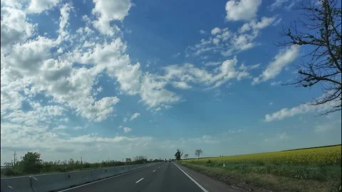 Car video road Stock Footage 318612072