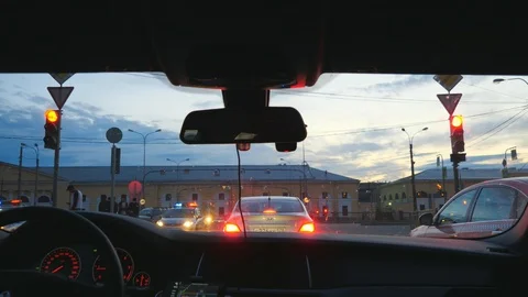 Car view timelapse Video stock 91948026