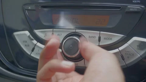 Car volume down Stock Footage 321470539
