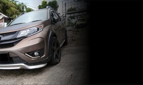 Car wallpaper with copy paste space Stock Illustration