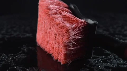 Car wash brush Stock Footage 154427404