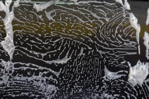 Car wash bubbles Stock Photos