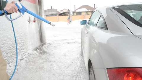 Car wash close up Stock Footage 101115948