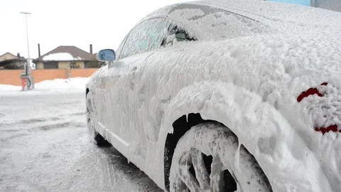 Car wash close up Stock Footage 101116145