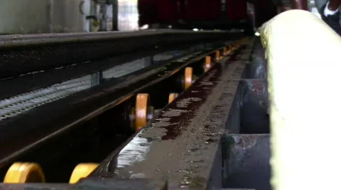 Car wash conveyor Stockbeeldmateriaal 445623