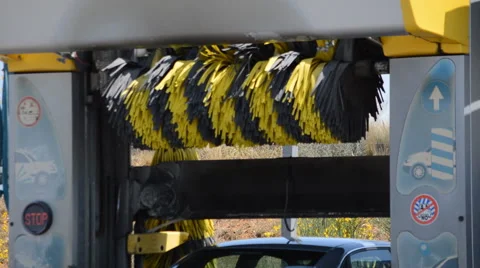 Car Wash Final Step Stock Footage 51452334