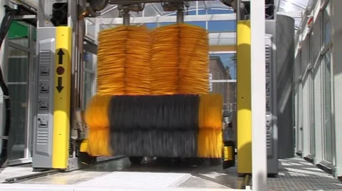 Car wash Stock Footage 6499333