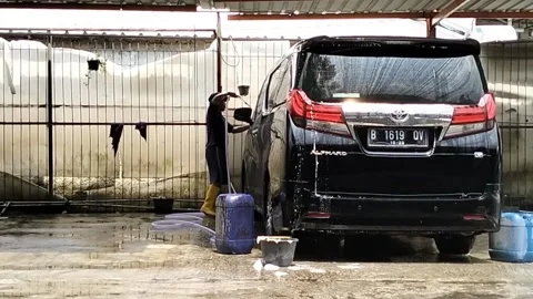 Car wash Stock Footage 218681759