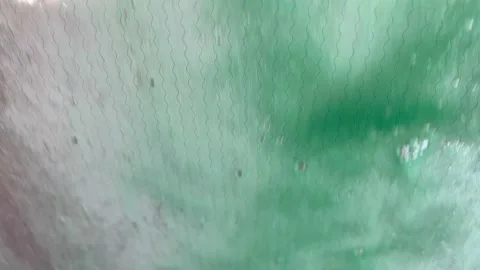 Car wash from inside the car. Close up. Stock Footage 150175177