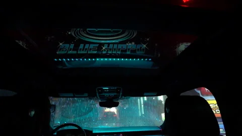 Car Wash Interior View Video stock 155763587