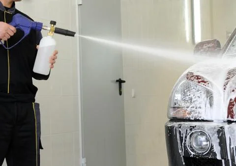 Car wash Foto stock