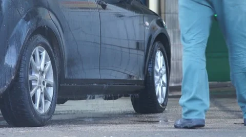 Car washing 스톡 동영상 8835064