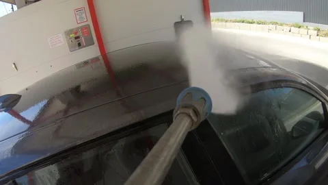 Car washing Stock Footage 272679542