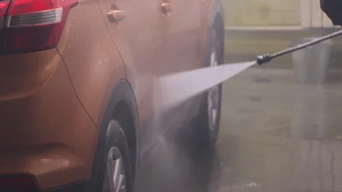Car washing process in closeup 库存影片 167488721