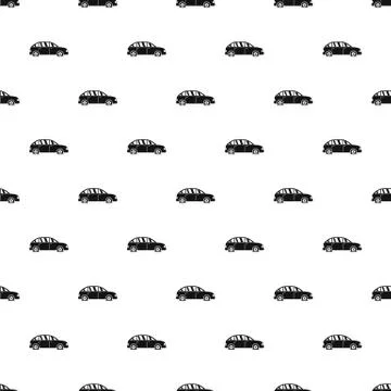 Car in water pattern seamless vector Stock Illustration