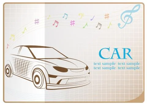 Car web icon,flat design Stock Illustration