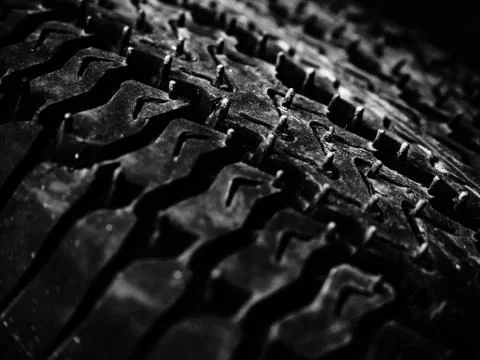 Car wheel in approximation Stock Photos