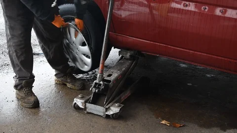 Car wheel Video stock 97501873