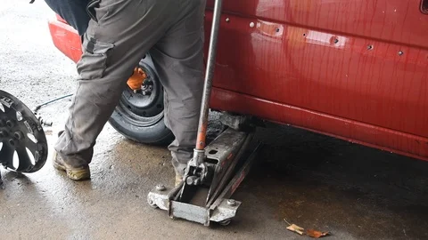 Car wheel Stock Footage 97504584