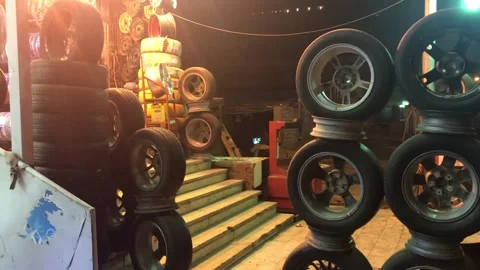 Car wheel Stock Footage 157822491