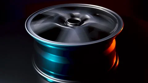 Car wheel Stock Footage 165626874
