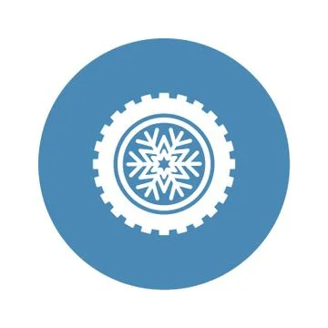 Car wheel icon symbol vector Stock Illustration
