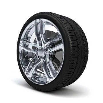 Car Wheel Stock-Fotos