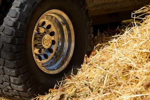 The car wheel Stock Photos