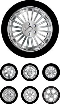 Car wheels イラスト素材