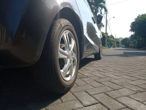 Car wheels Stock Photos