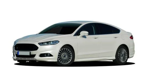 Car on white background Stock Photos
