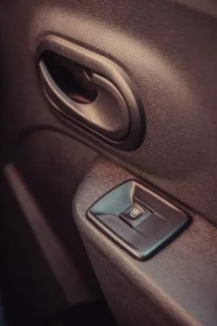 Car window button Stock Photos