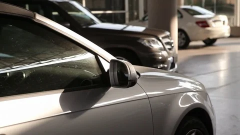 Car window sun reflection Stock Footage 77051119