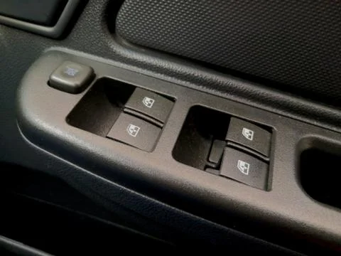 Car window switch Stock Photos