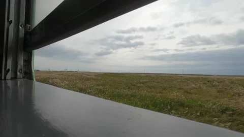 The car window of the train Stock Footage 317200124