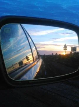 Car window view Stock Photos
