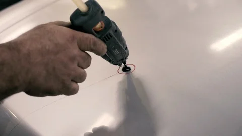 Car windscreen detail Stock Footage 86238833