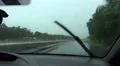 Car Windsheild Wiper On Rainy Day 4k or 4k+ Resolution