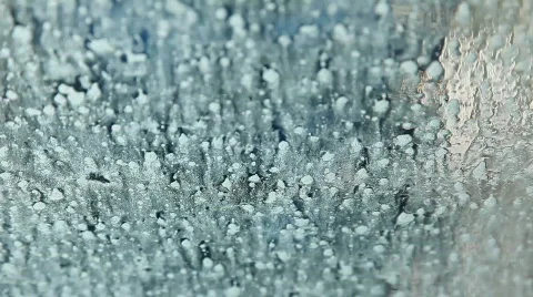 Car windshield during an automatic car wash Stock Footage 512190