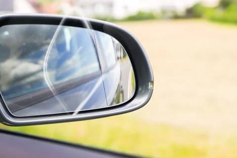 Car wing mirror Stock Photos
