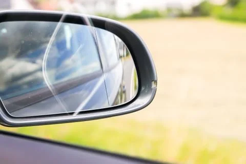 Car wing mirror Stock Photos